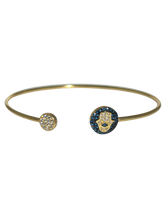 Load image into Gallery viewer, Hamsa Bangle
