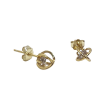 Load image into Gallery viewer, Cubic Zirconia Globe Earring
