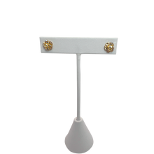 Load image into Gallery viewer, Sparkling Rose Sterling Silver Earring
