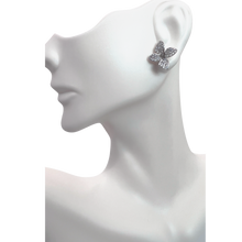 Load image into Gallery viewer, Cherry Blossom Sterling Silver Earring
