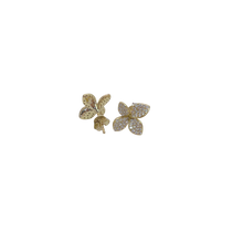 Load image into Gallery viewer, Cherry Blossom Sterling Silver Earring

