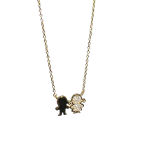 Load image into Gallery viewer, You and Me Couple Necklaces
