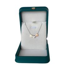 Load image into Gallery viewer, 925 Sterling Silver Three Hearts Necklace
