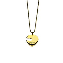 Load image into Gallery viewer, Key to My Heart Stainless Steel Necklace Set
