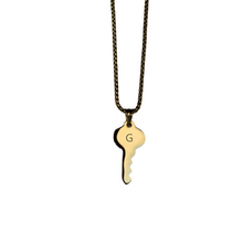 Load image into Gallery viewer, Key to My Heart Stainless Steel Necklace Set
